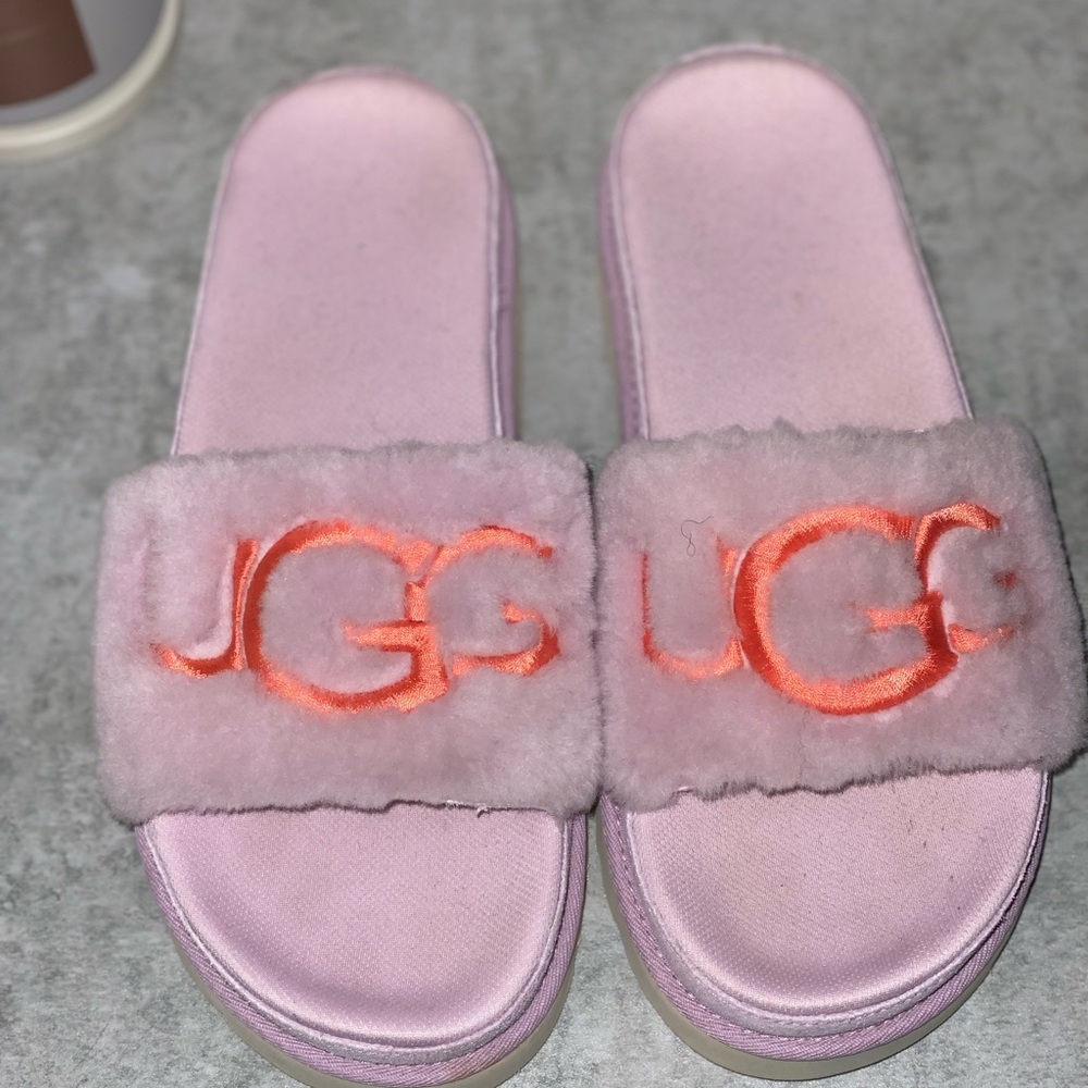 Ugg Laton Platform Slippers Size 10 Wmns